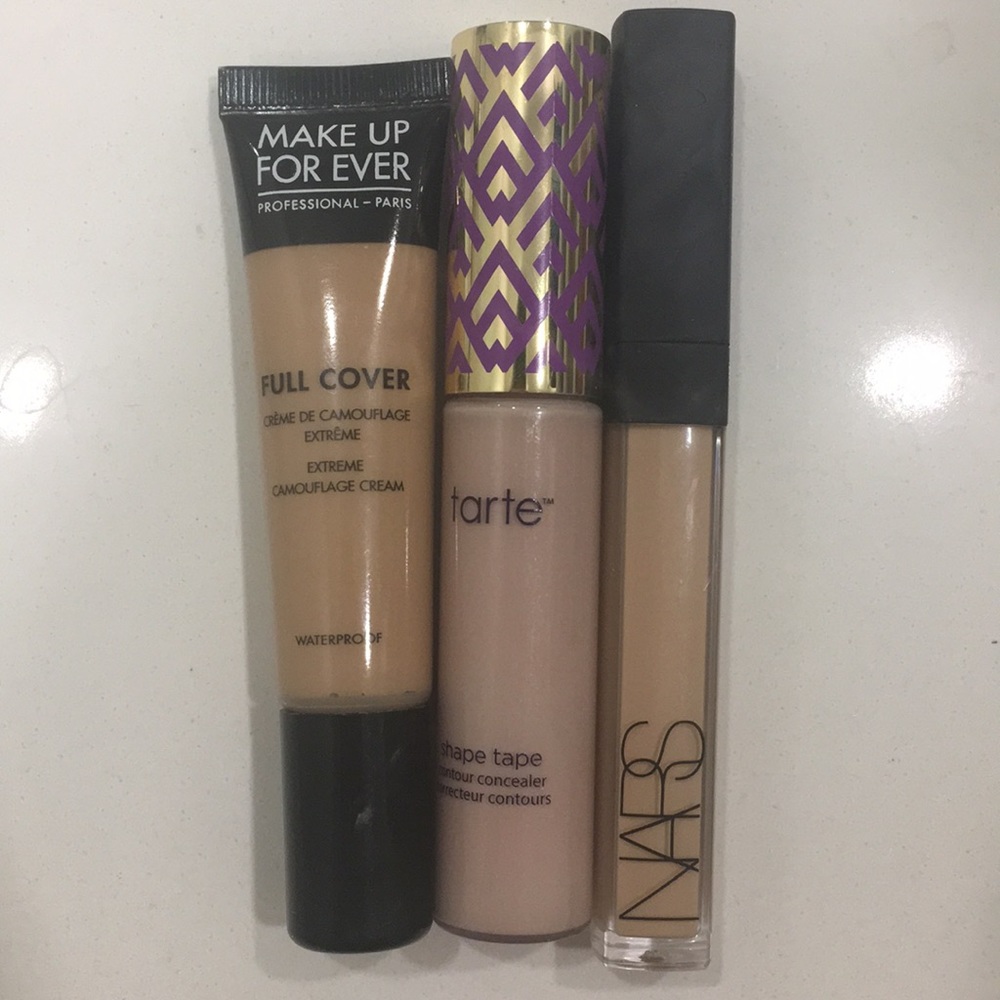 Make-up forever + NARS +tarte Concealer bundle